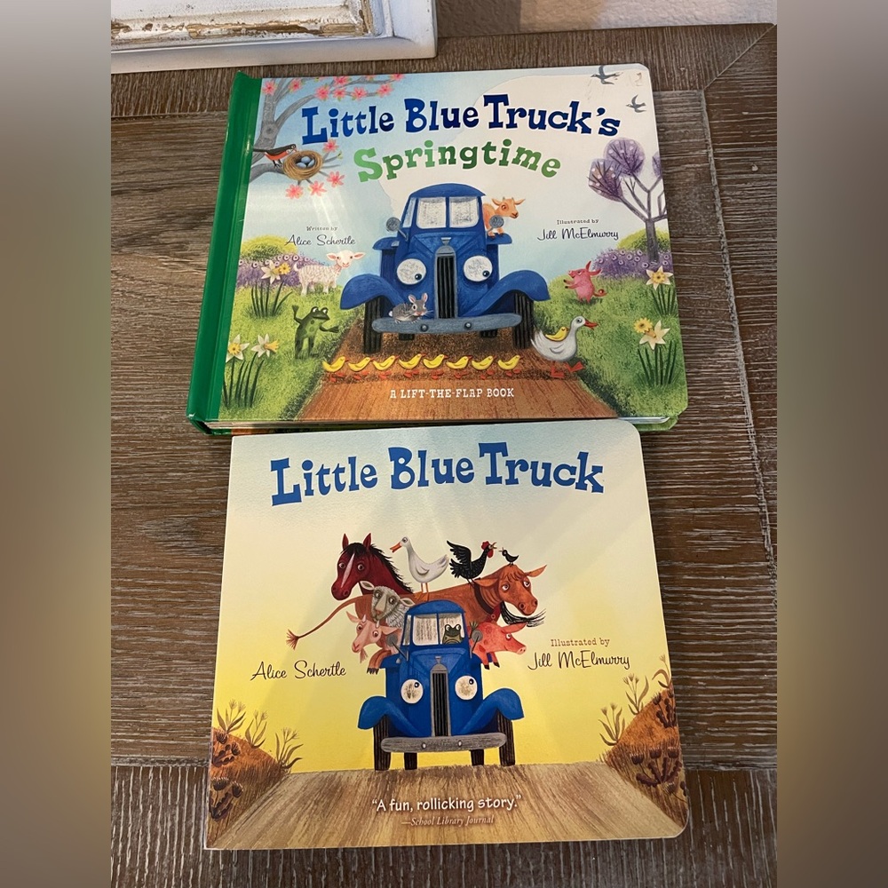 Little Blue Truck bundle of two Book Set